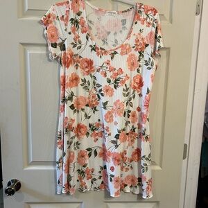 Floral Print Women's Dress
